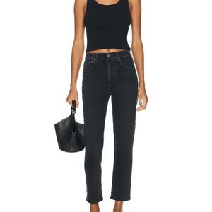 AGOLDE Rylie High Rise Crop